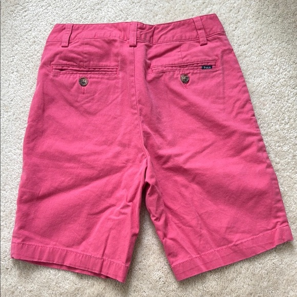 Polo by Ralph Lauren Pink Flat Front Shorts - Picture 3 of 4